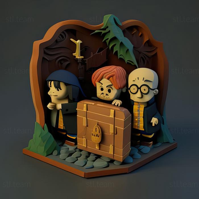 Heads Создатель LEGO «Гарри Поттер и Тайная комната»